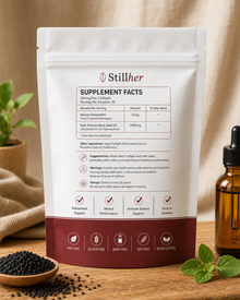 StillHer Astaxanthin 12mg + 1,000 mg Black Seed Oil Softgels